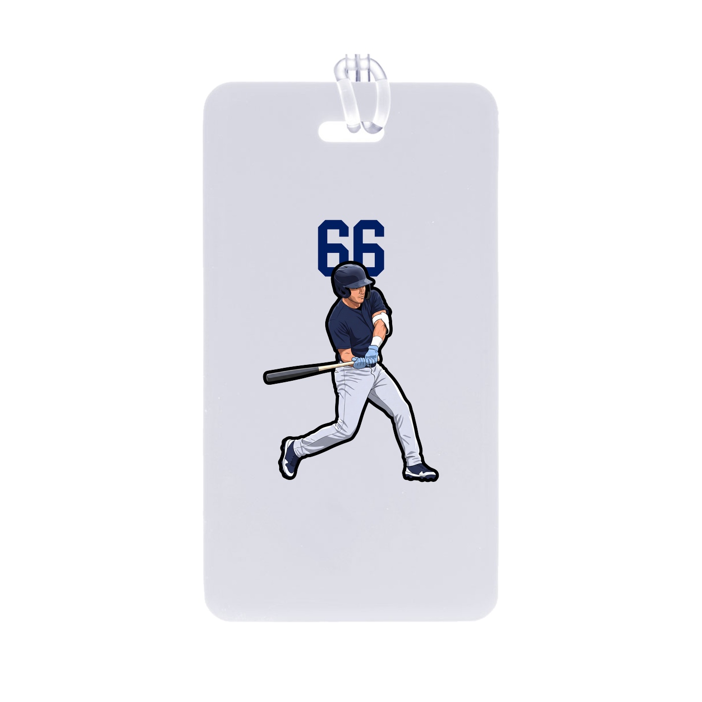 Bag Tag — Number Top in Classic