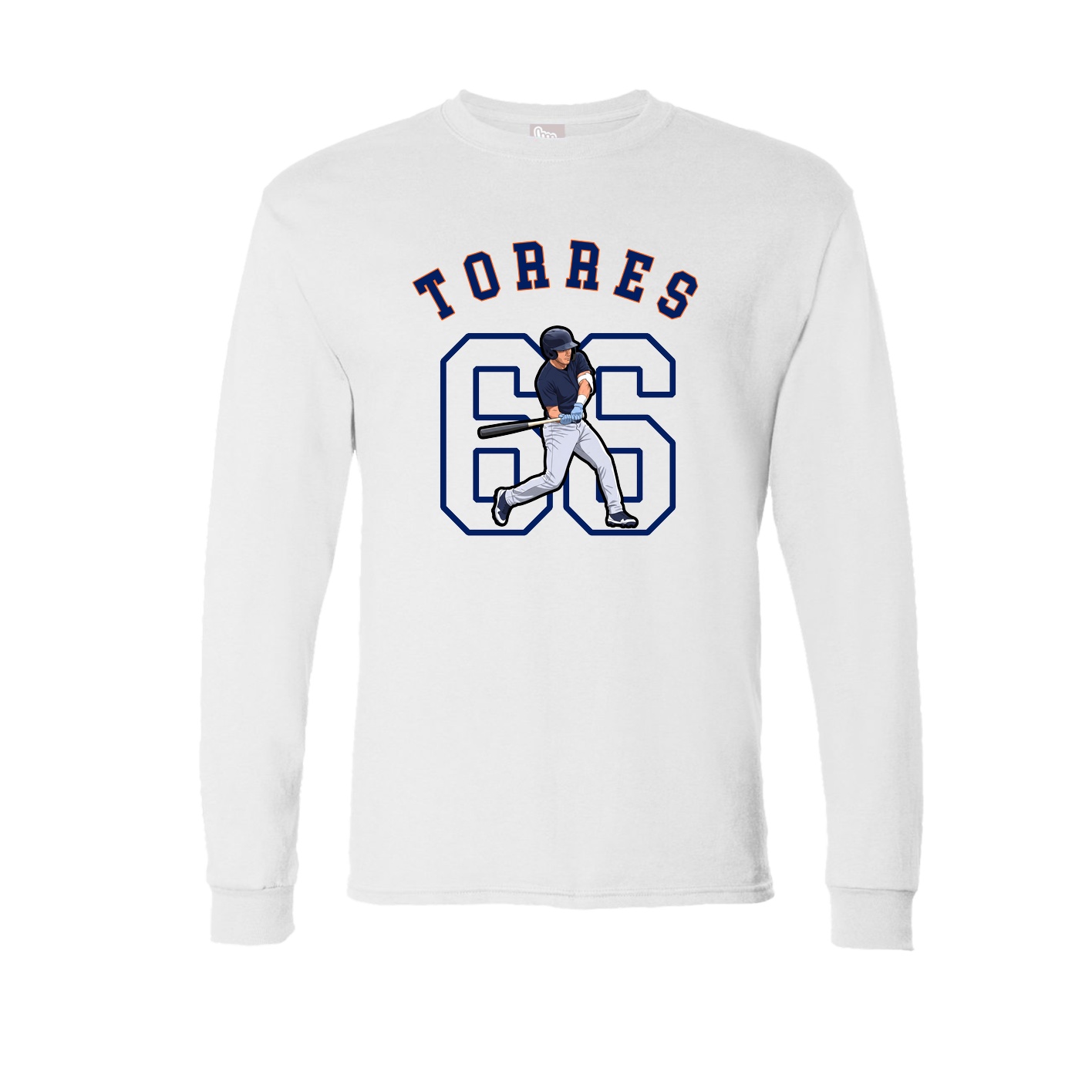 Long Sleeve Tee — Shirsey Arch in White