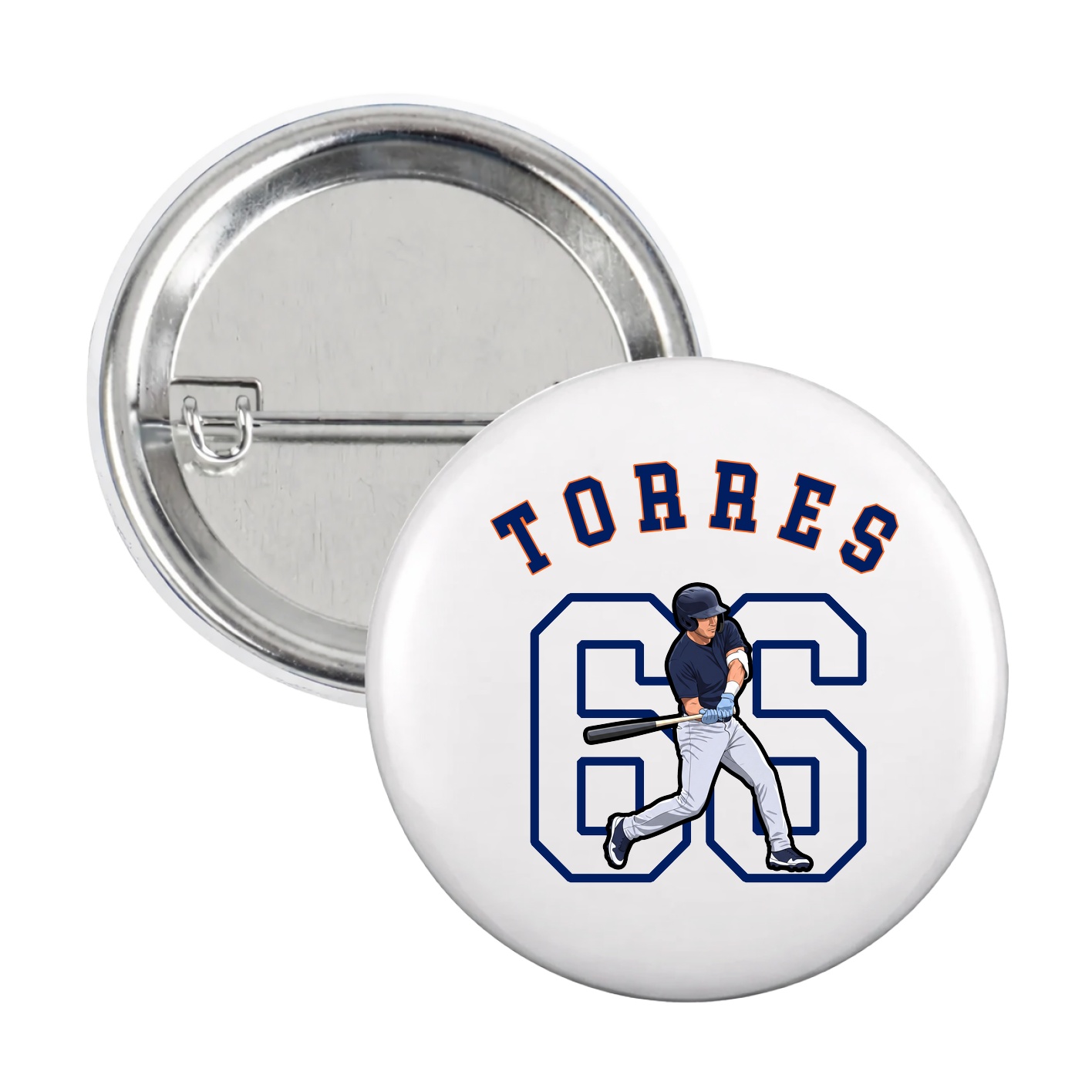 Game Day Button — Shirsey Arch in White
