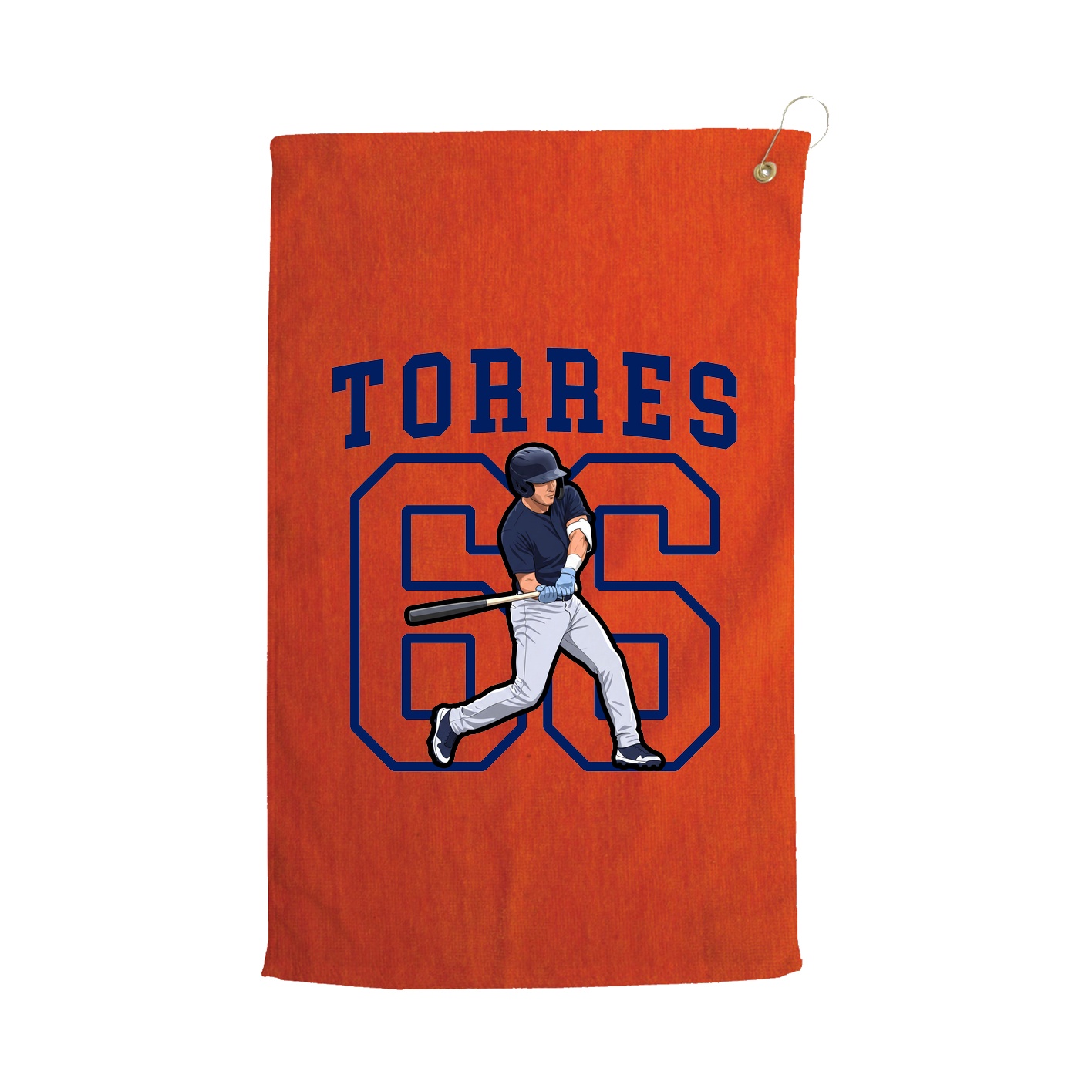 Golf Towel — Shirsey in Orange