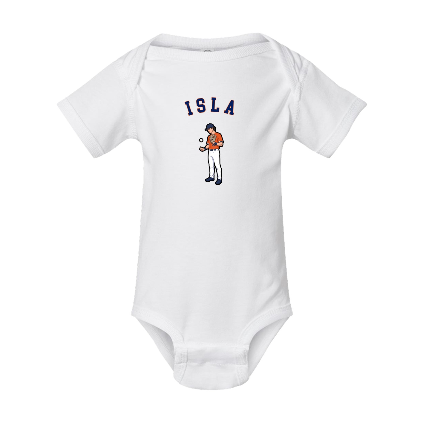 Baby Onesie — Shirsey Arch in White