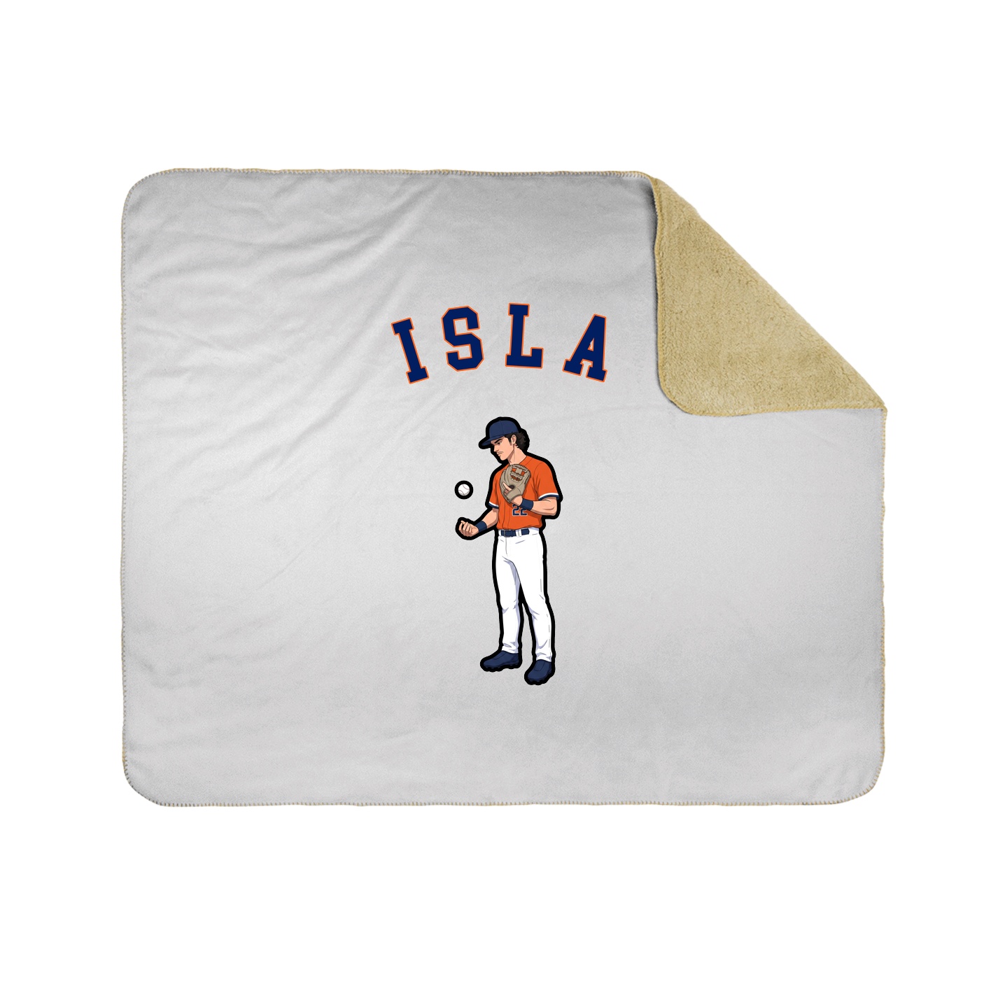Throw Blanket — Shirsey Arch in White