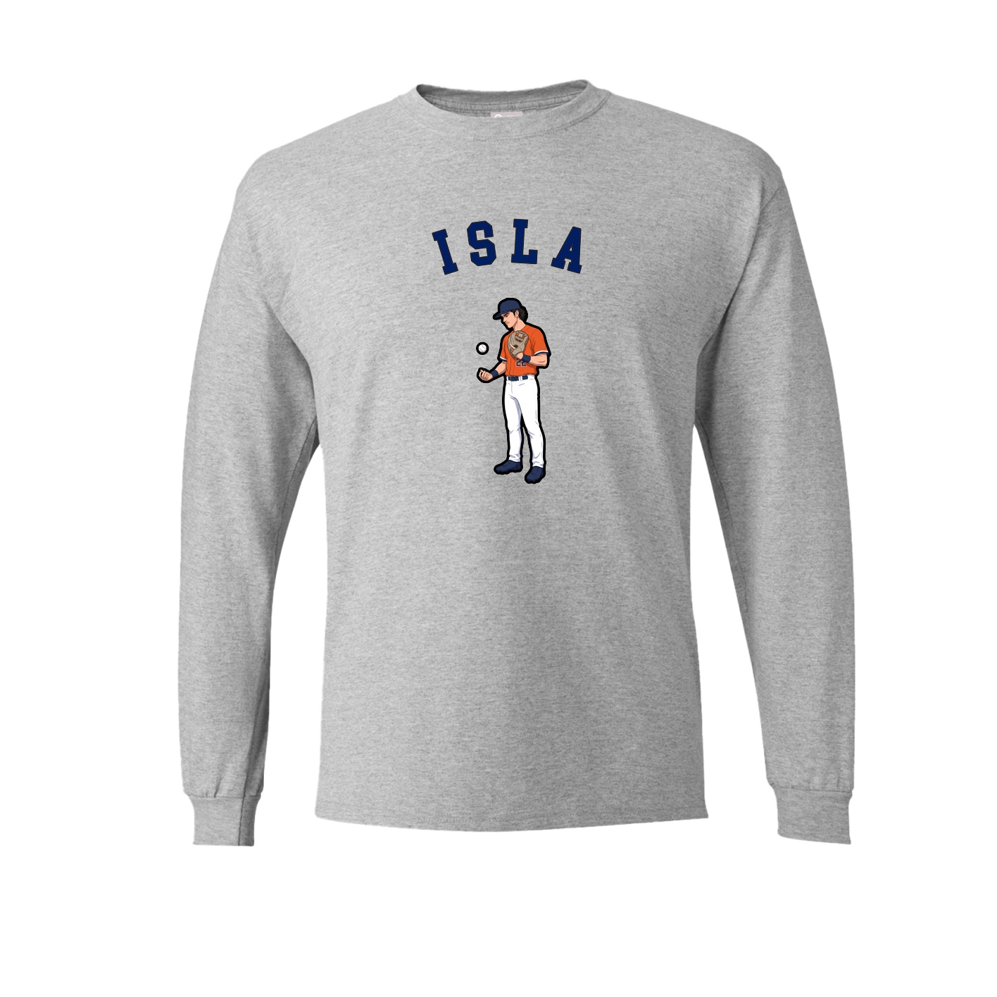 Long Sleeve Tee — Shirsey Arch in Grey