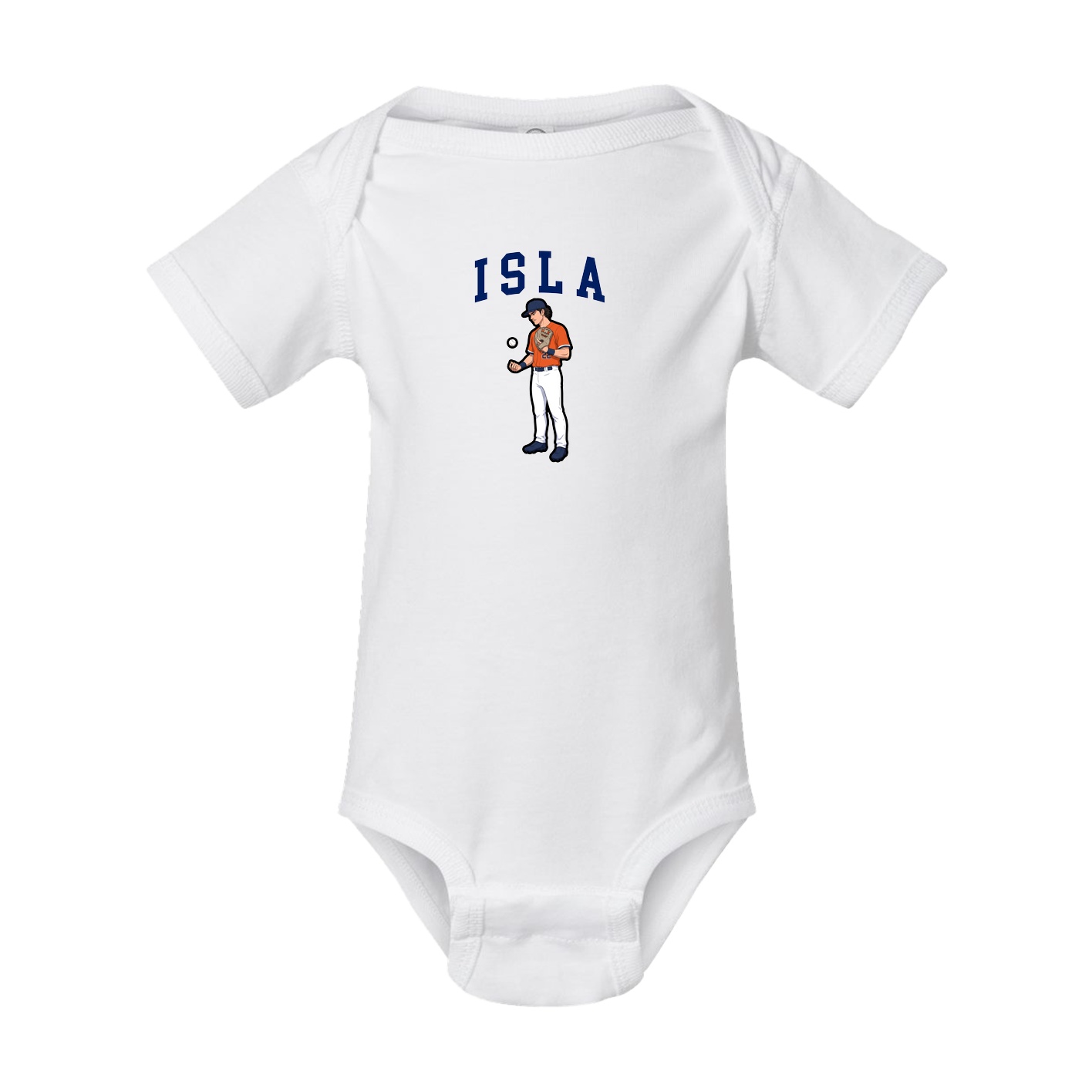 Baby Onesie — Shirsey in White