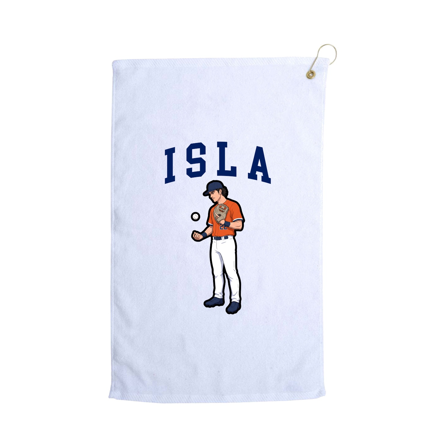 Golf Towel — Shirsey in White