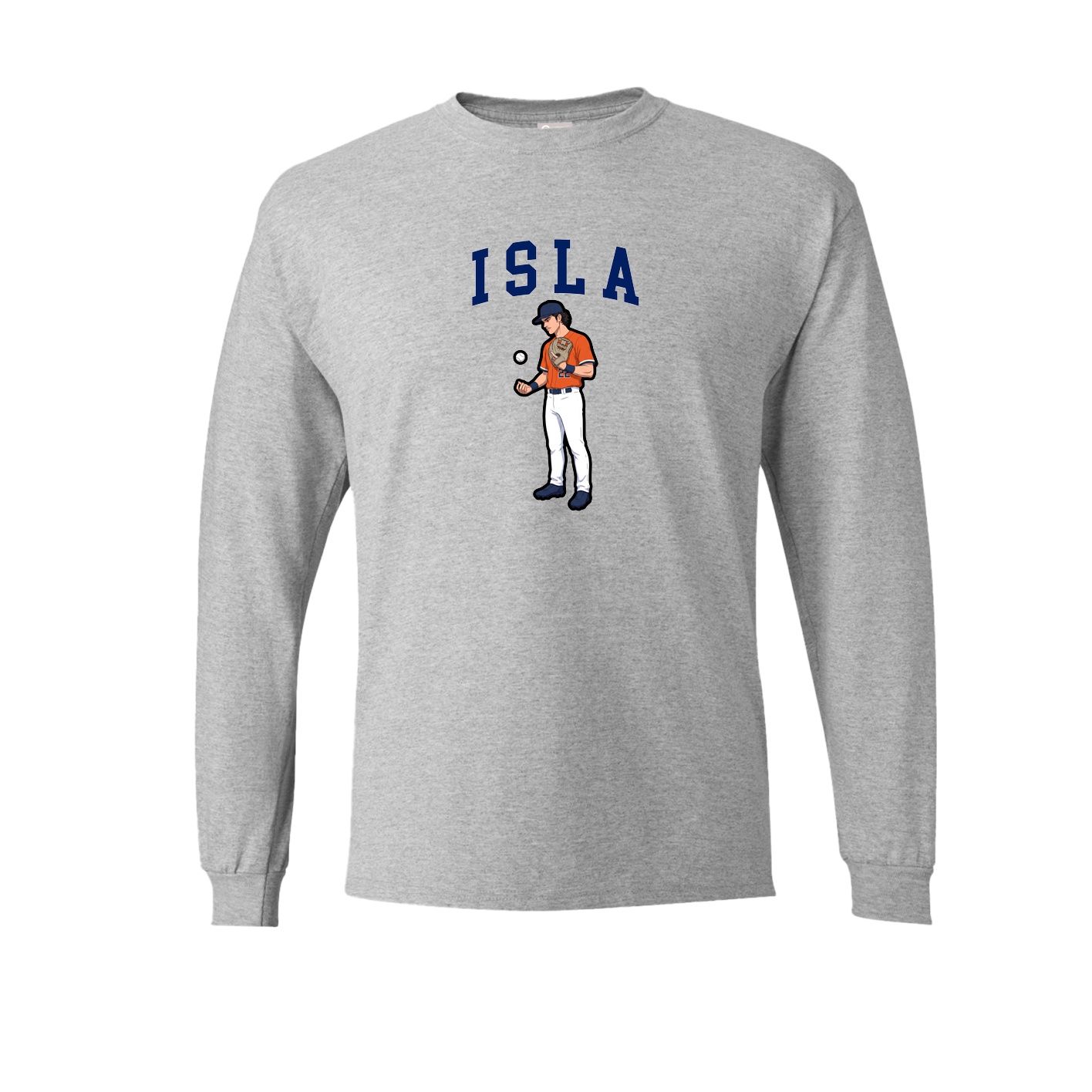 Long Sleeve Tee — Shirsey in Grey