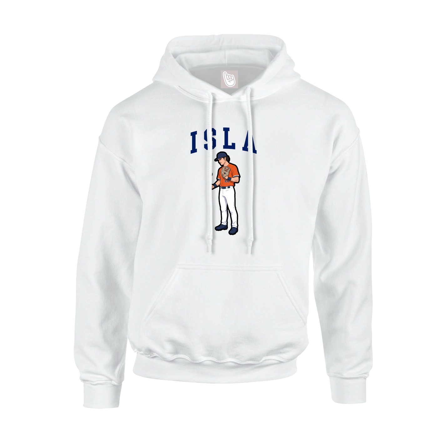 Hoodie — Shirsey in White