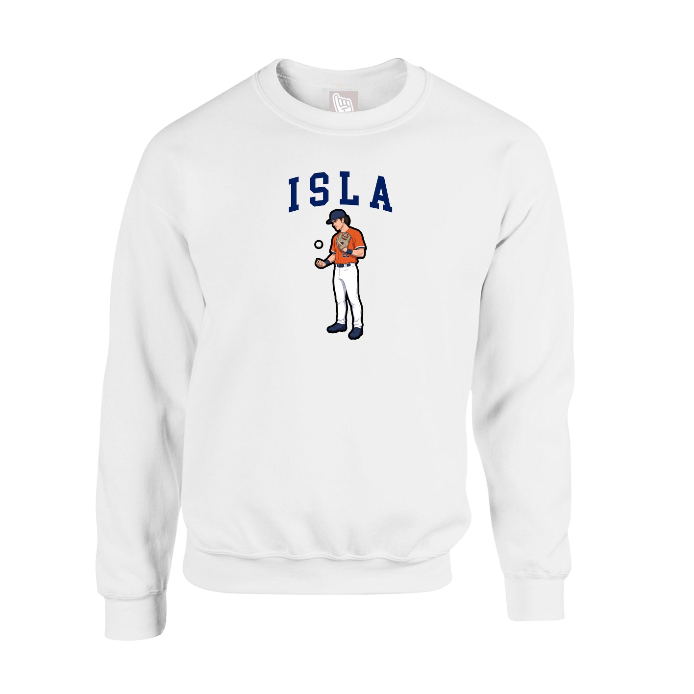 Fleece Crew — Shirsey in White