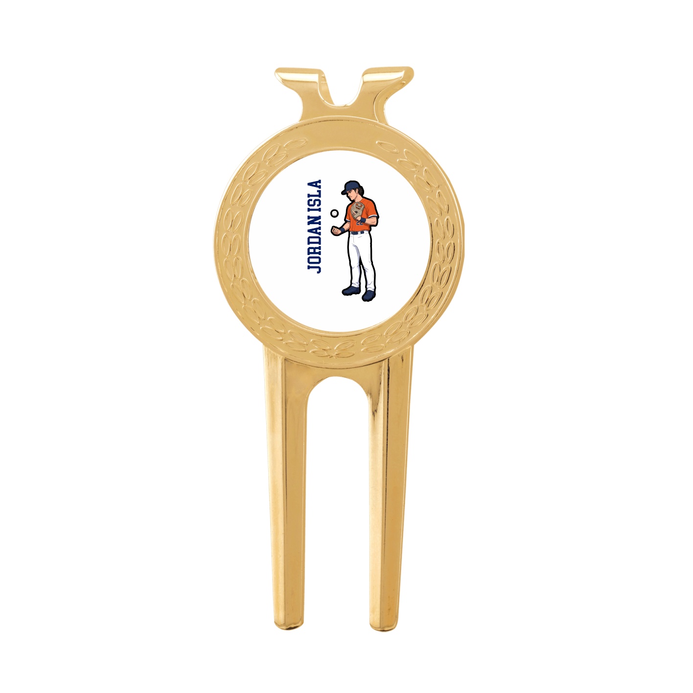 Divot Tool with Ball Marker — Name Vertical in Classic