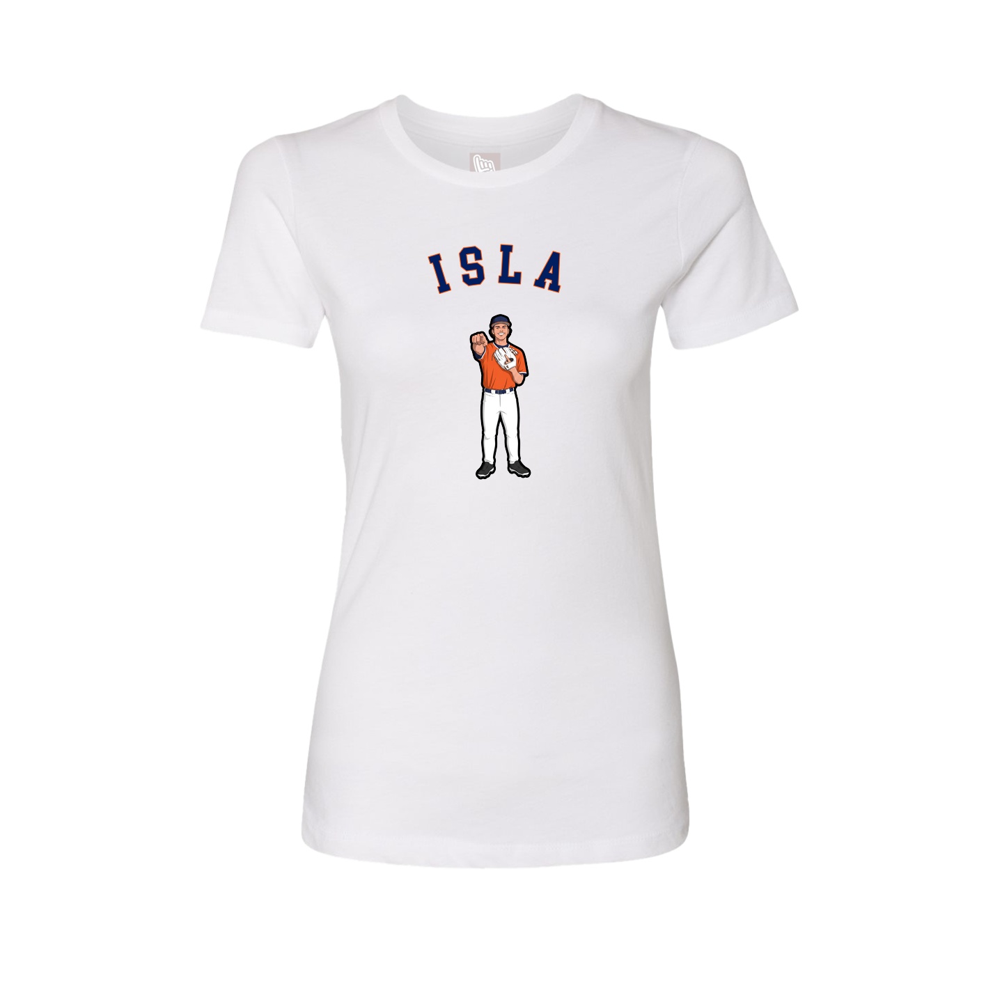 Womens Tee — Shirsey Arch in White