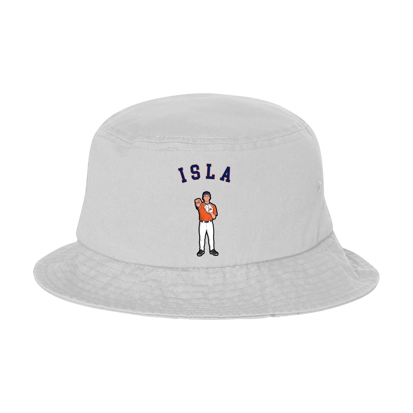 Bucket Cap — Shirsey Arch in White
