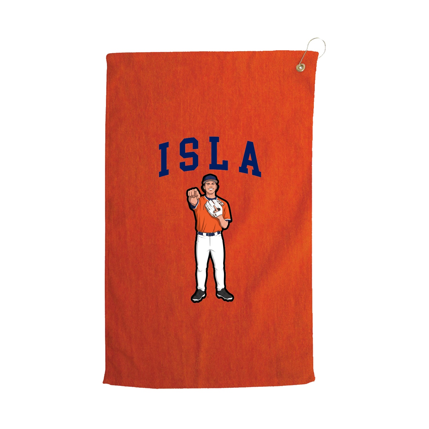 Golf Towel — Shirsey in Orange