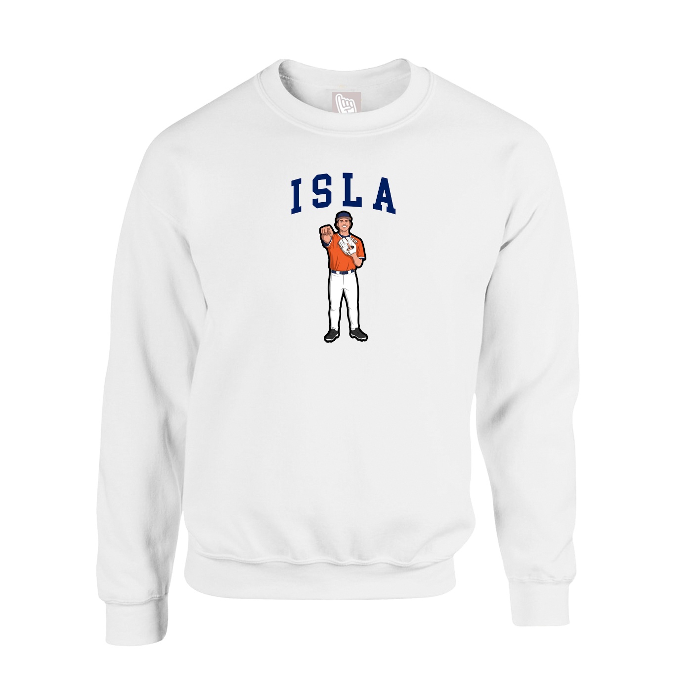 Fleece Crew — Shirsey in White