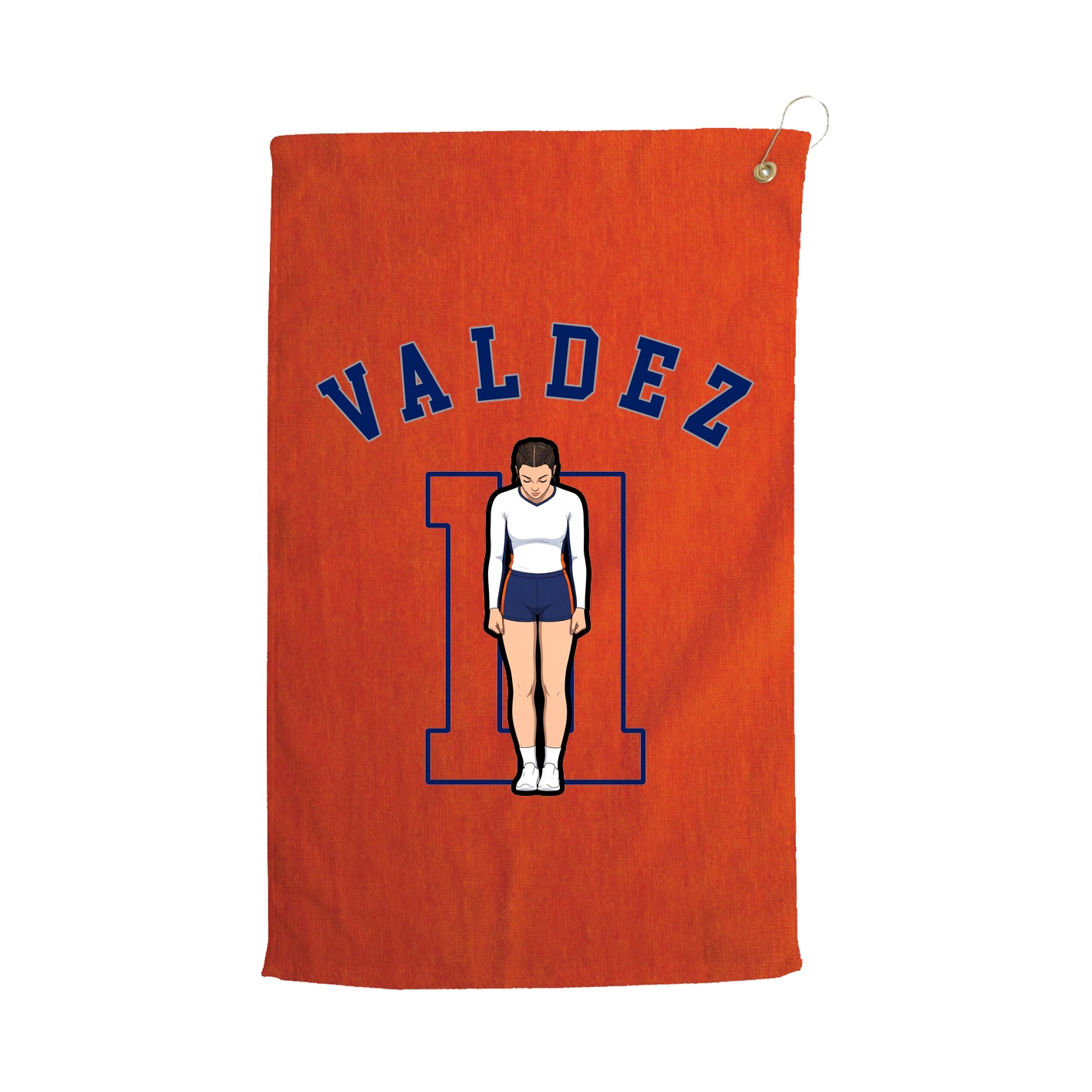 Golf Towel — Shirsey Arch in Orange