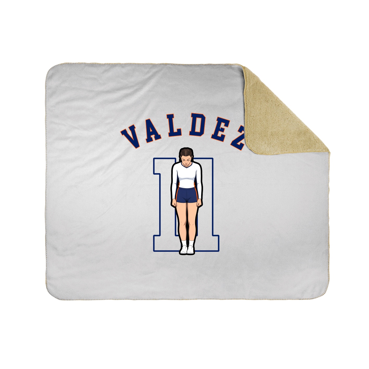 Throw Blanket — Shirsey Arch in White