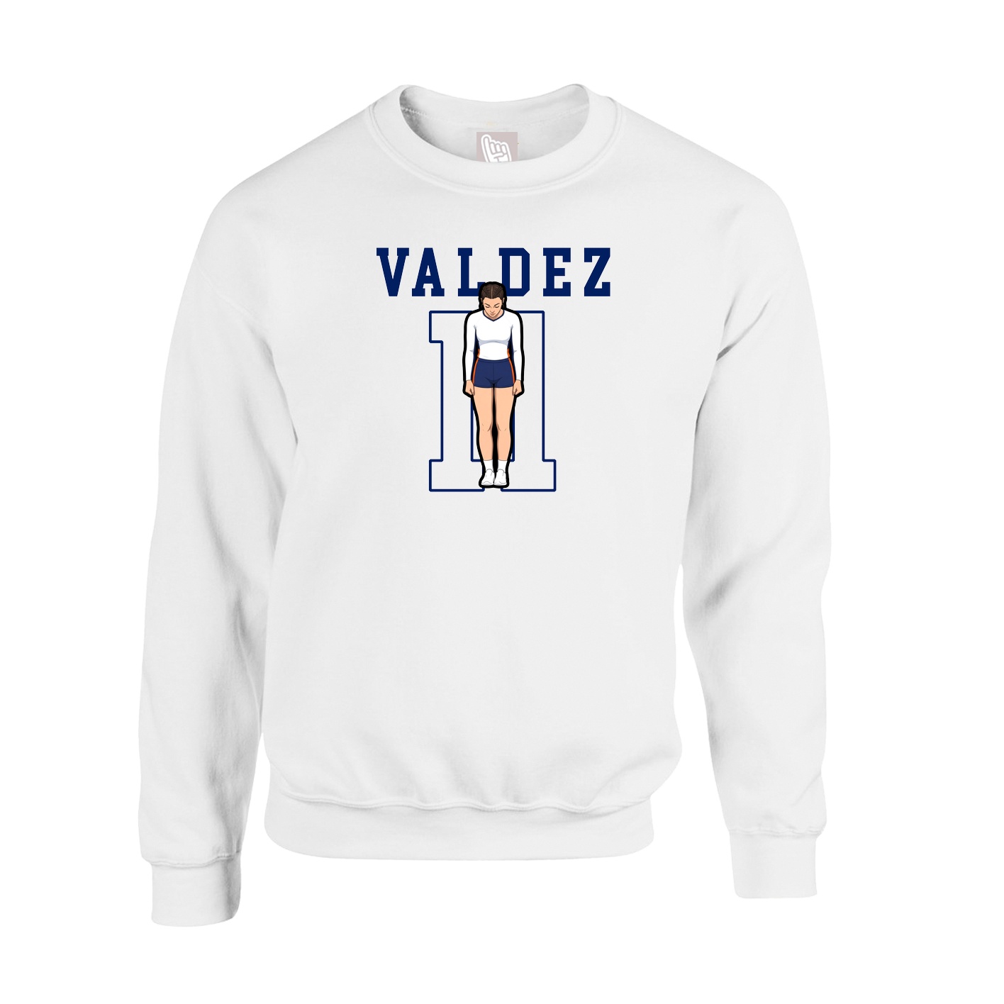 Fleece Crew — Shirsey in White