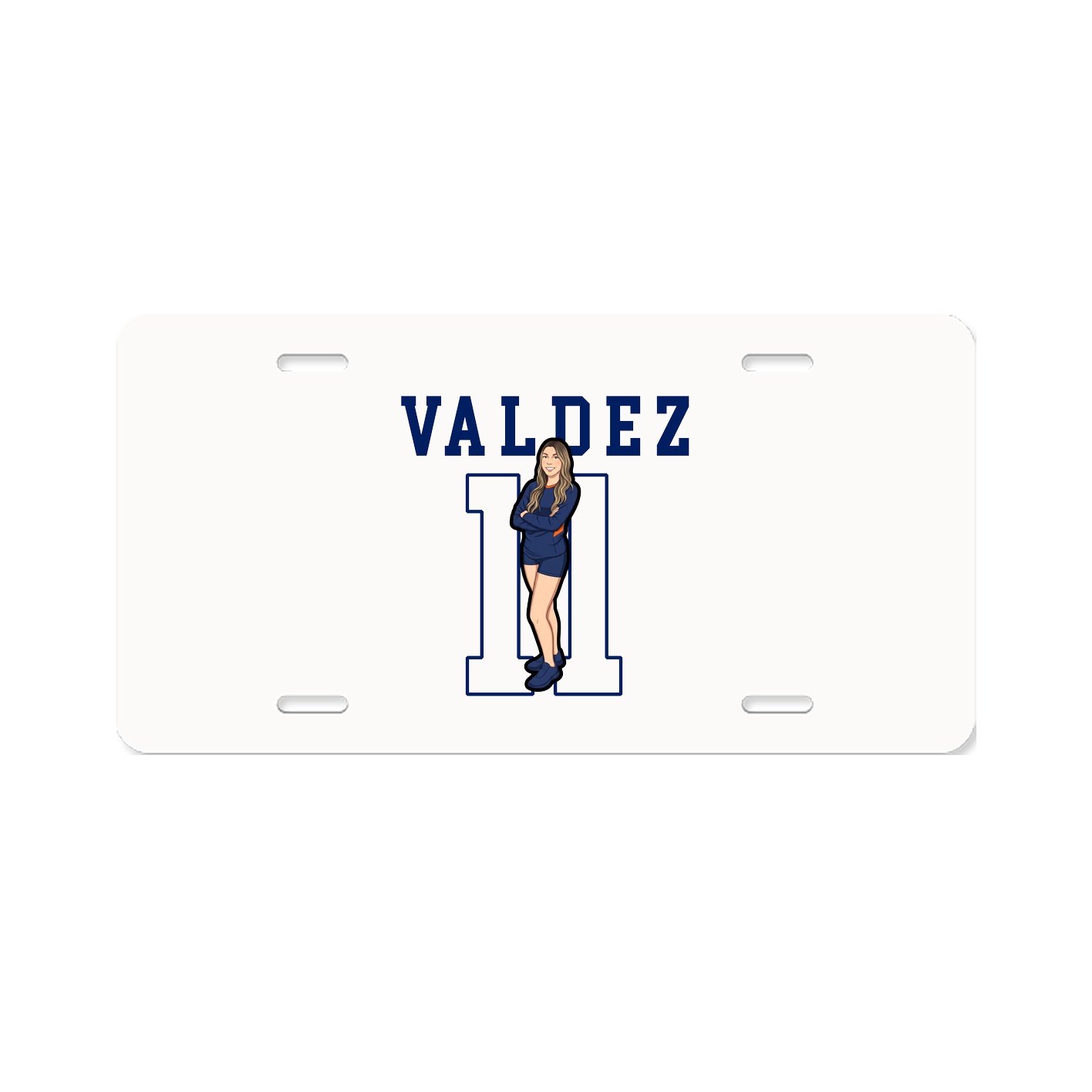 License Plate — Shirsey in Classic