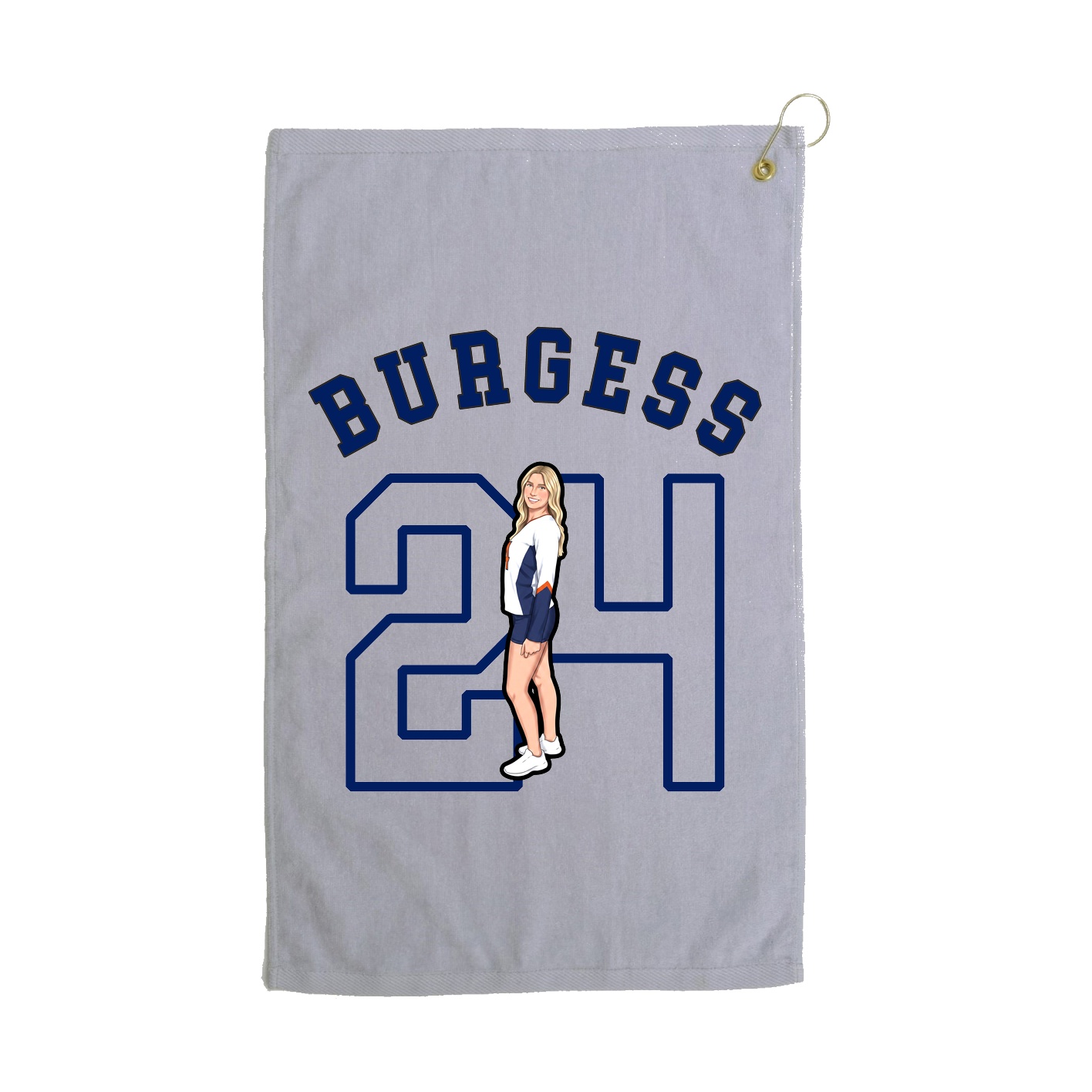 Golf Towel — Shirsey Arch in Grey
