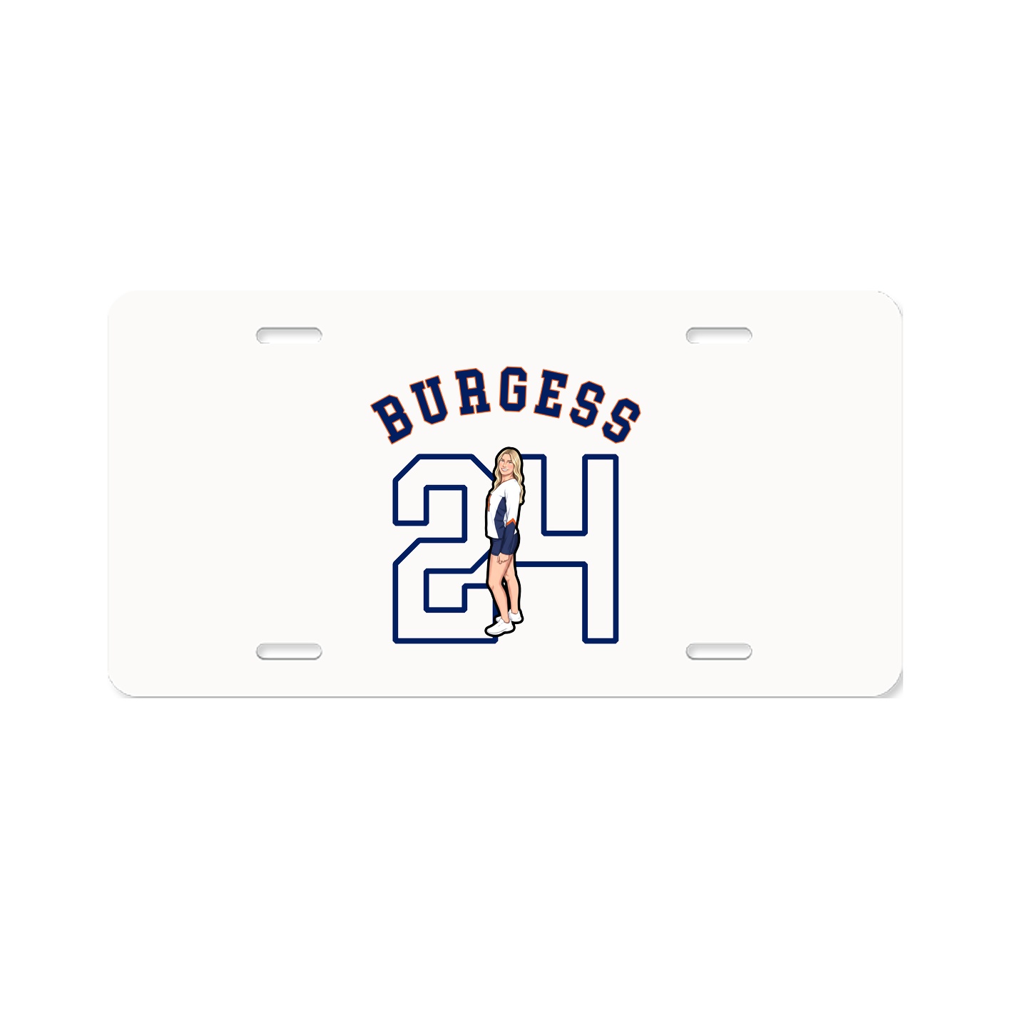 License Plate — Shirsey Arch in Classic