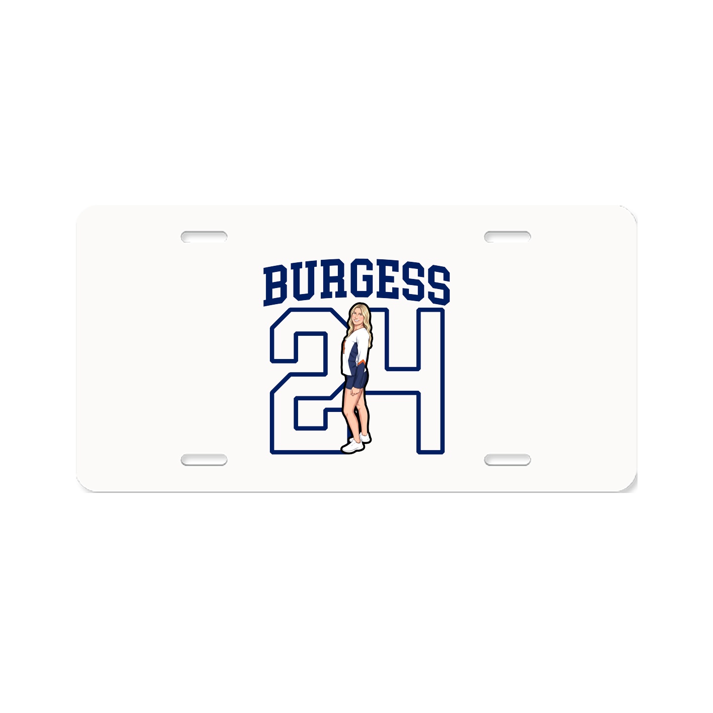 License Plate — Shirsey in Classic