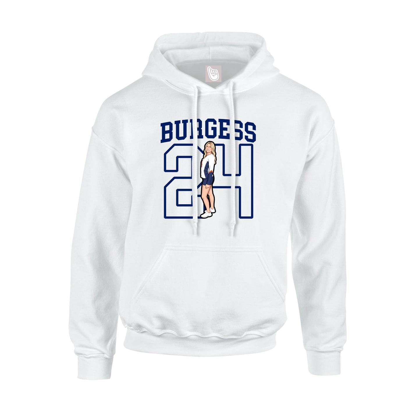 Youth Hoodie — Shirsey in White