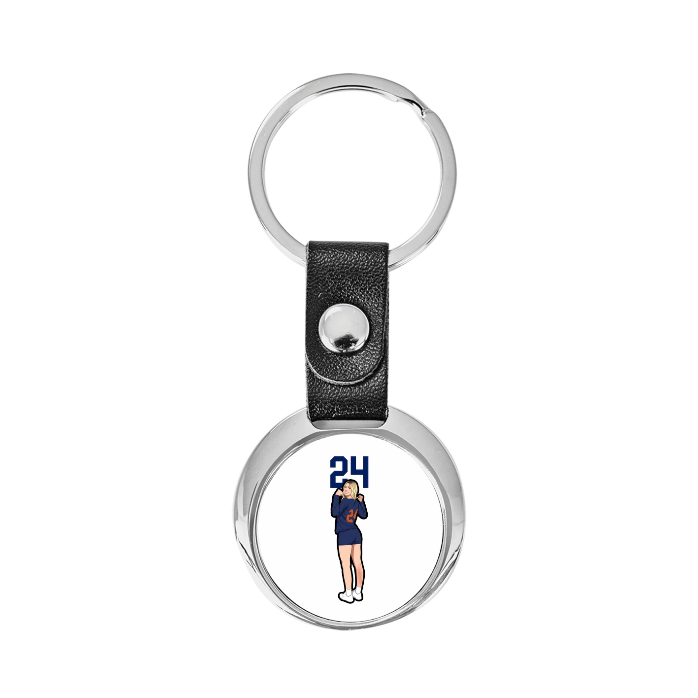 Key Chain — Number Top in Classic