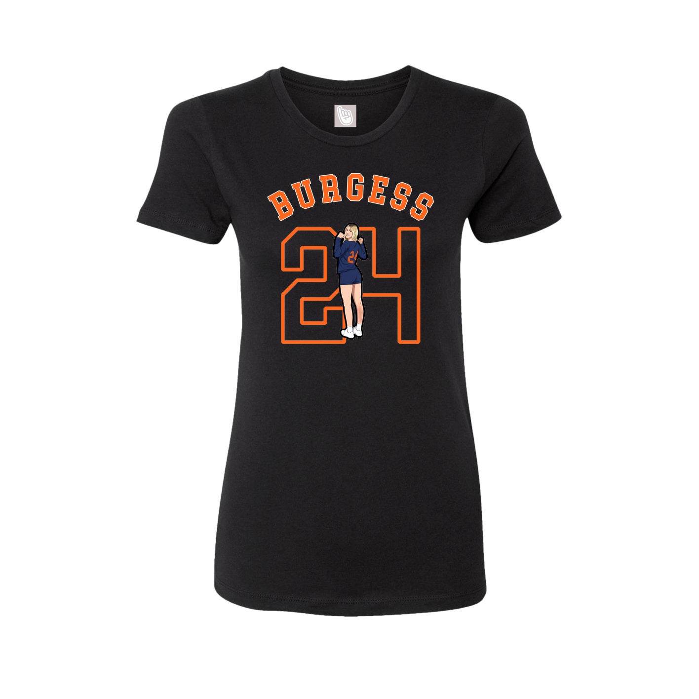 Womens Tee — Shirsey Arch in Black