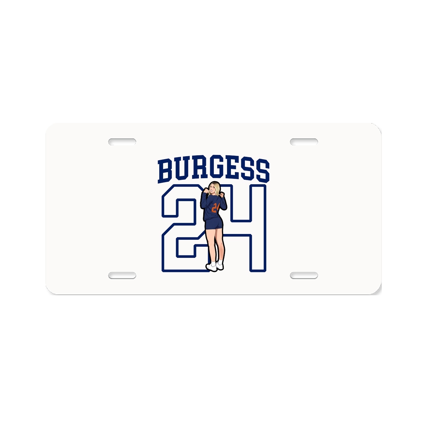 License Plate — Shirsey in Classic