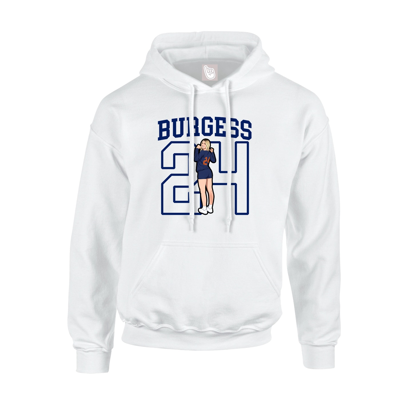 Youth Hoodie — Shirsey in White