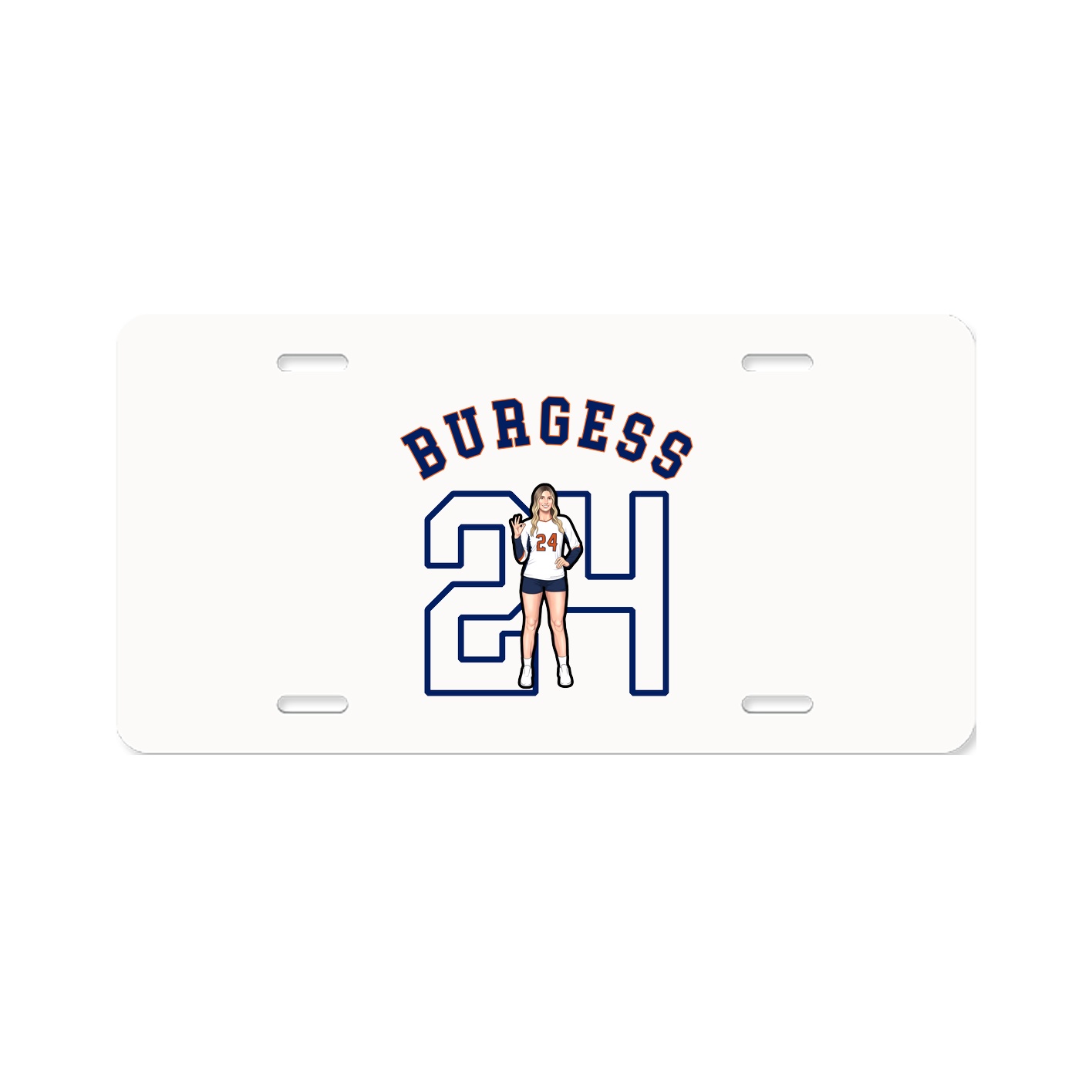License Plate — Shirsey Arch in Classic
