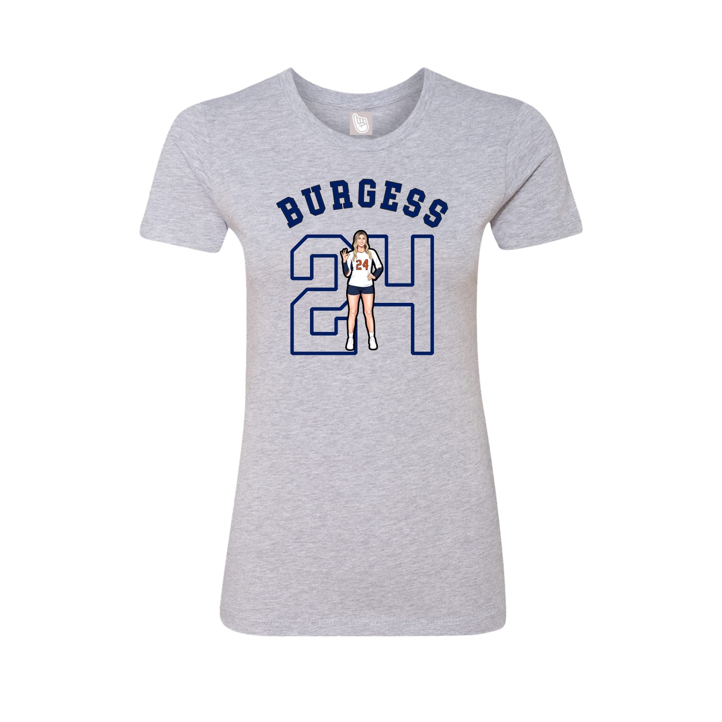 Womens Tee — Shirsey Arch in Grey