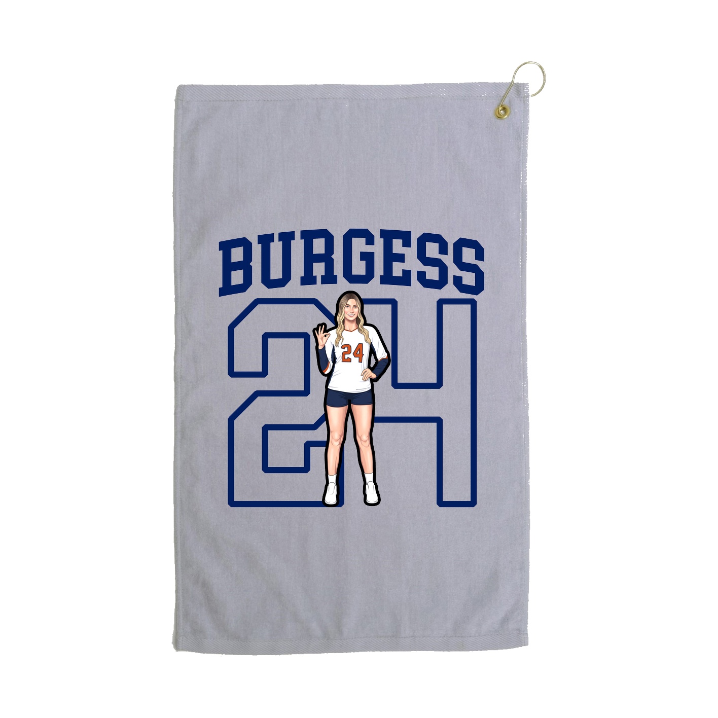 Golf Towel — Shirsey in Grey