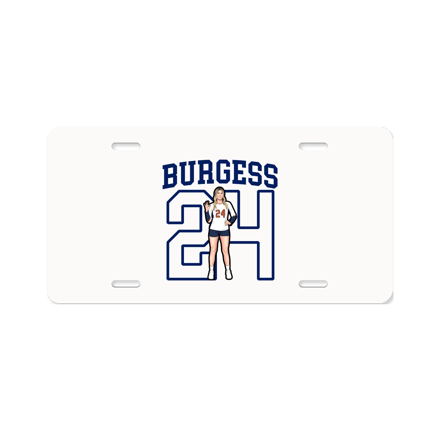 License Plate — Shirsey in Classic