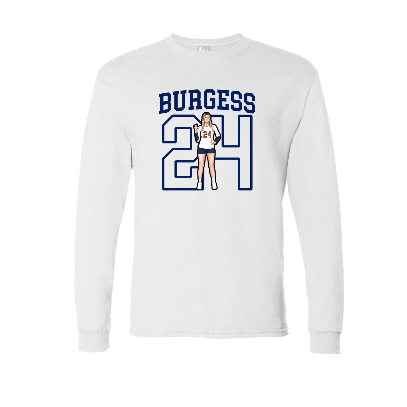 Long Sleeve Tee — Shirsey in White