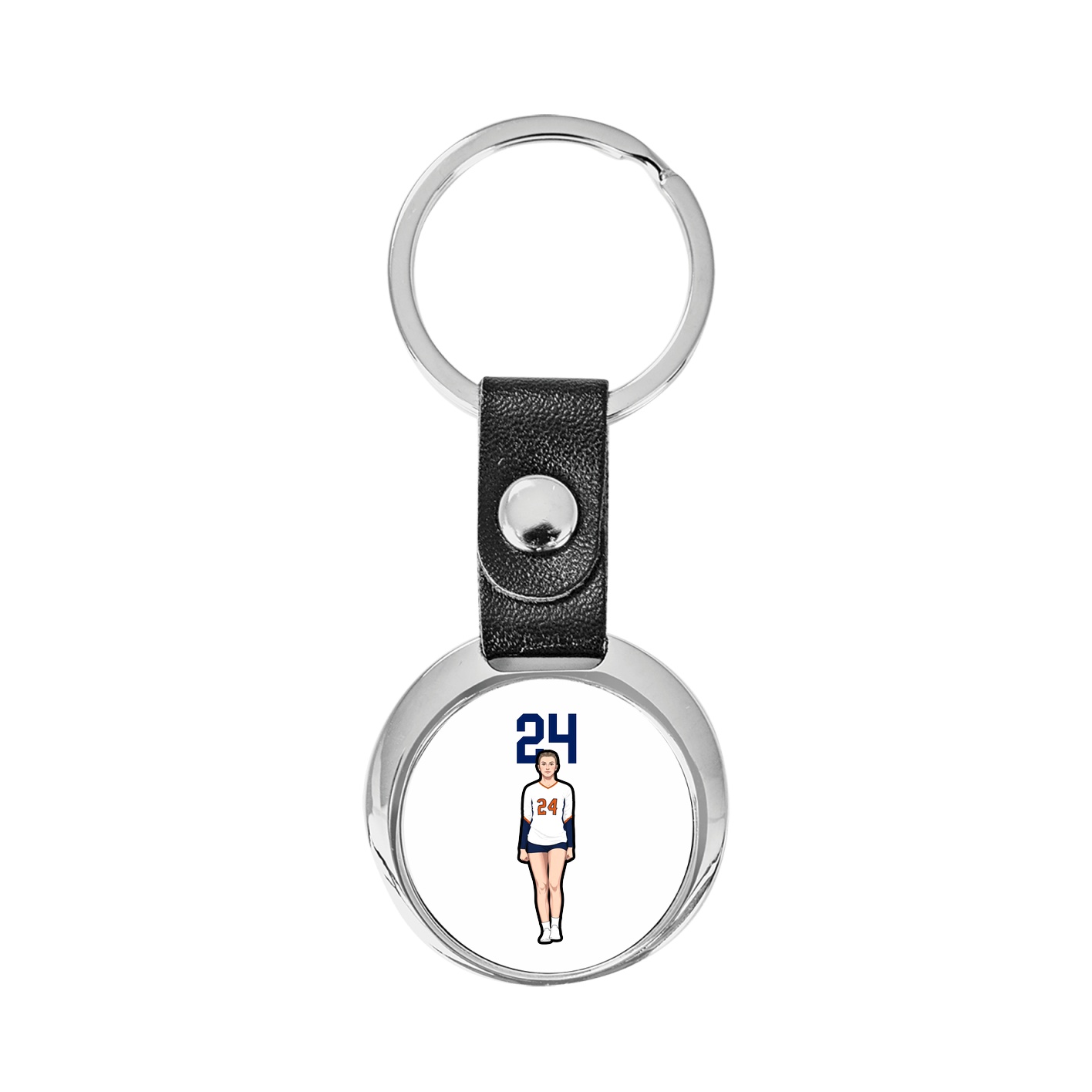 Key Chain — Number Top in Classic
