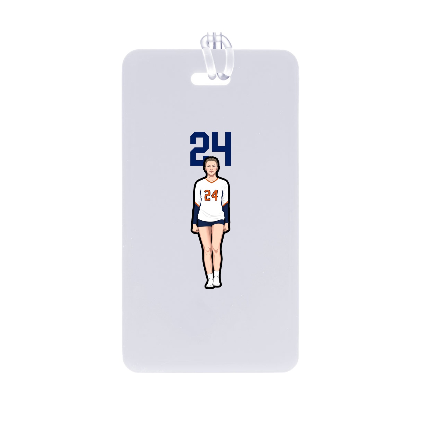 Bag Tag — Number Top in Classic