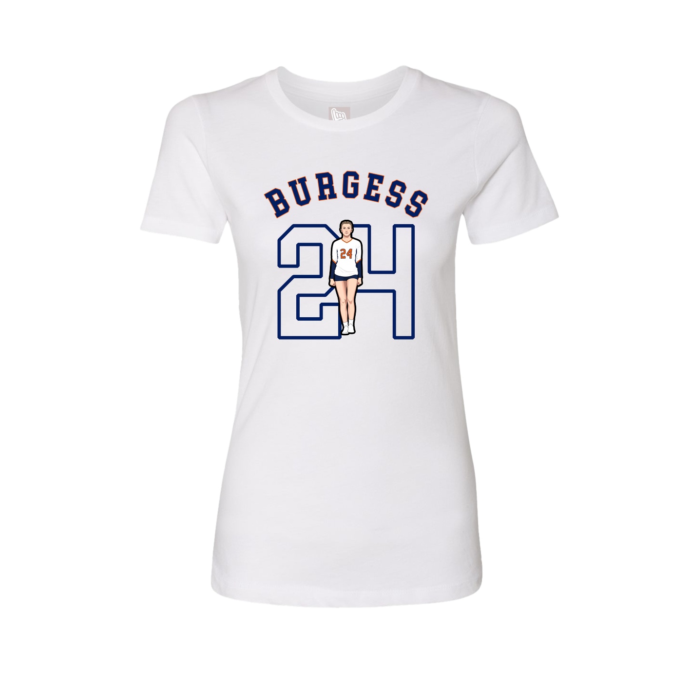 Womens Tee — Shirsey Arch in White