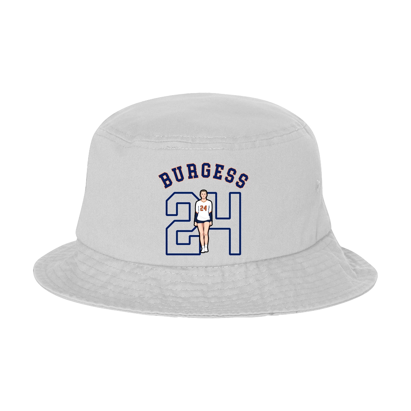 Bucket Cap — Shirsey Arch in White