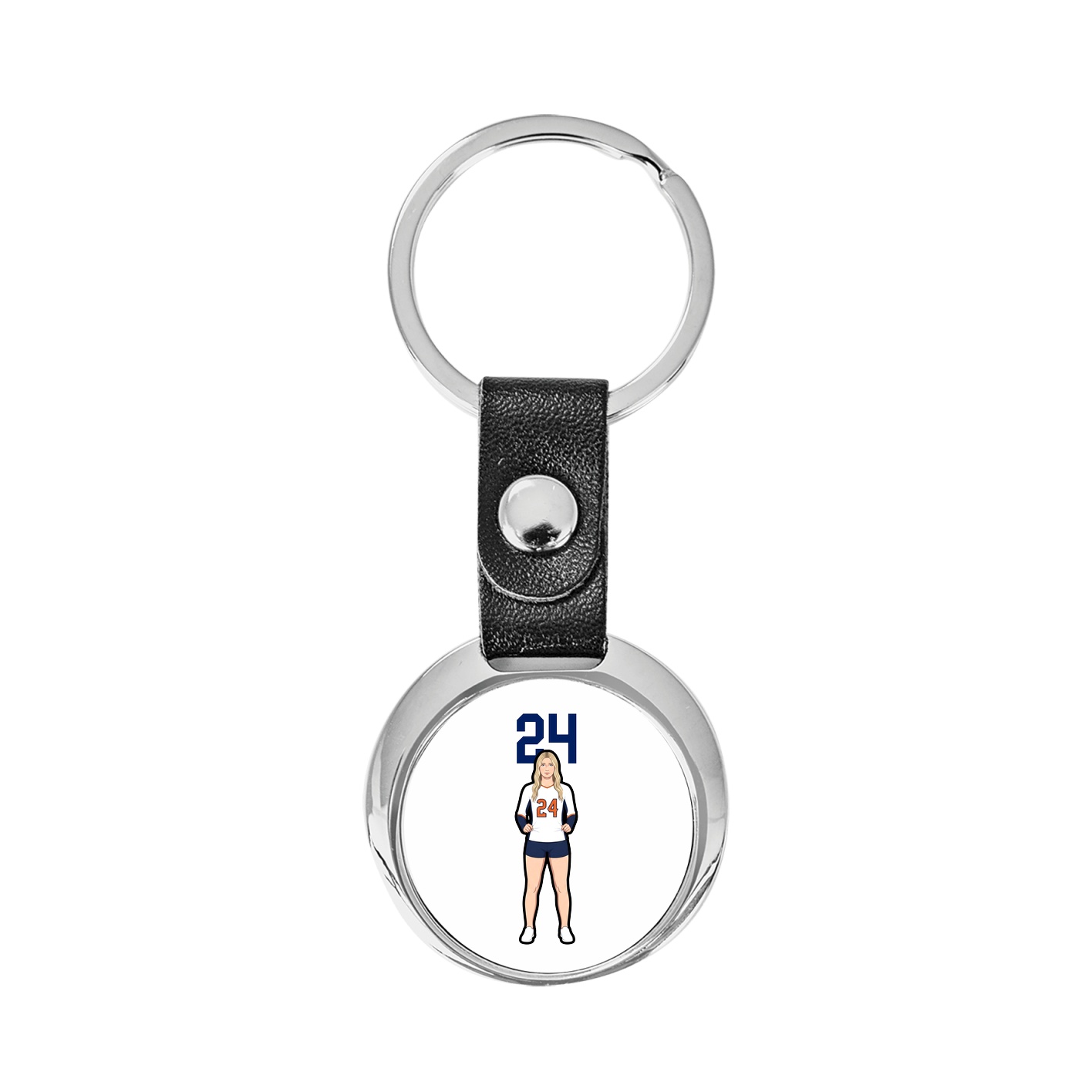 Key Chain — Number Top in Classic