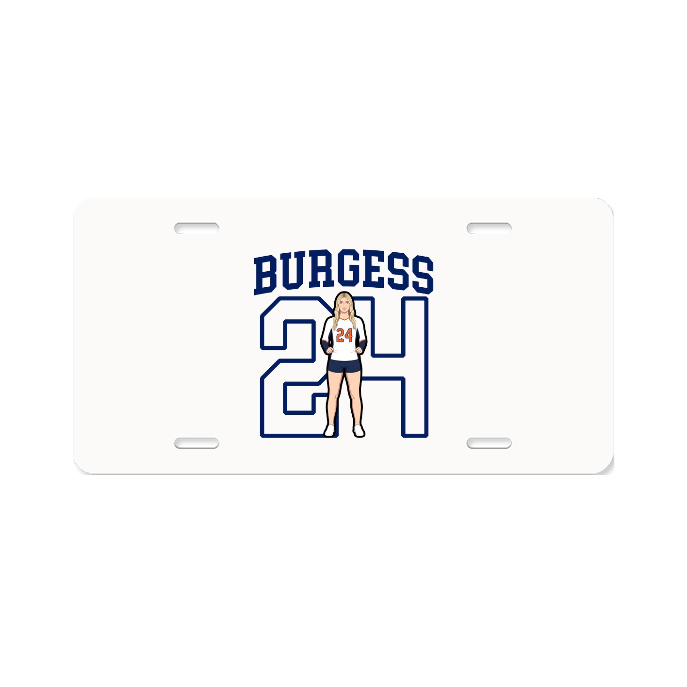 Aluminum License Plate
