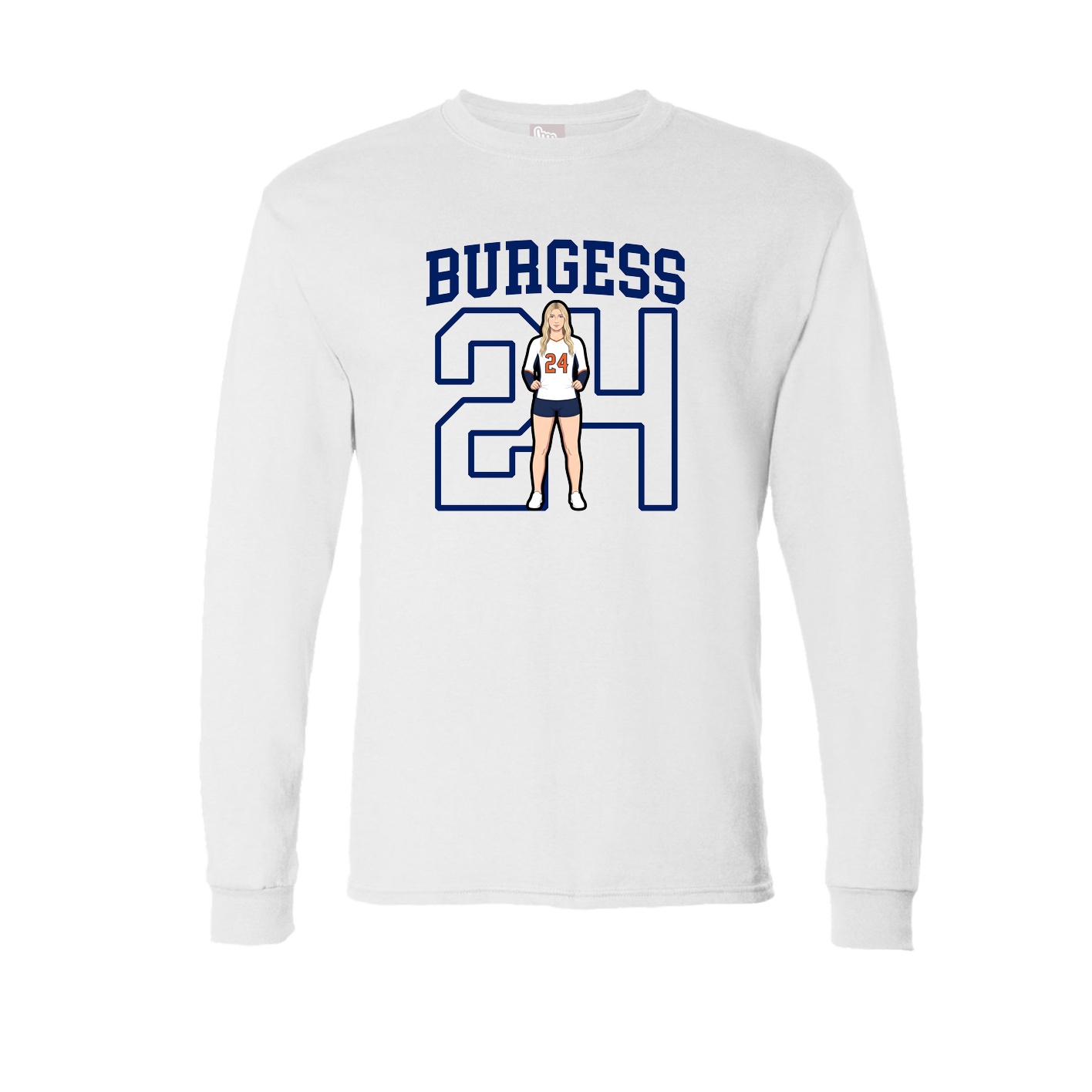 Long Sleeve Tee — Shirsey in White