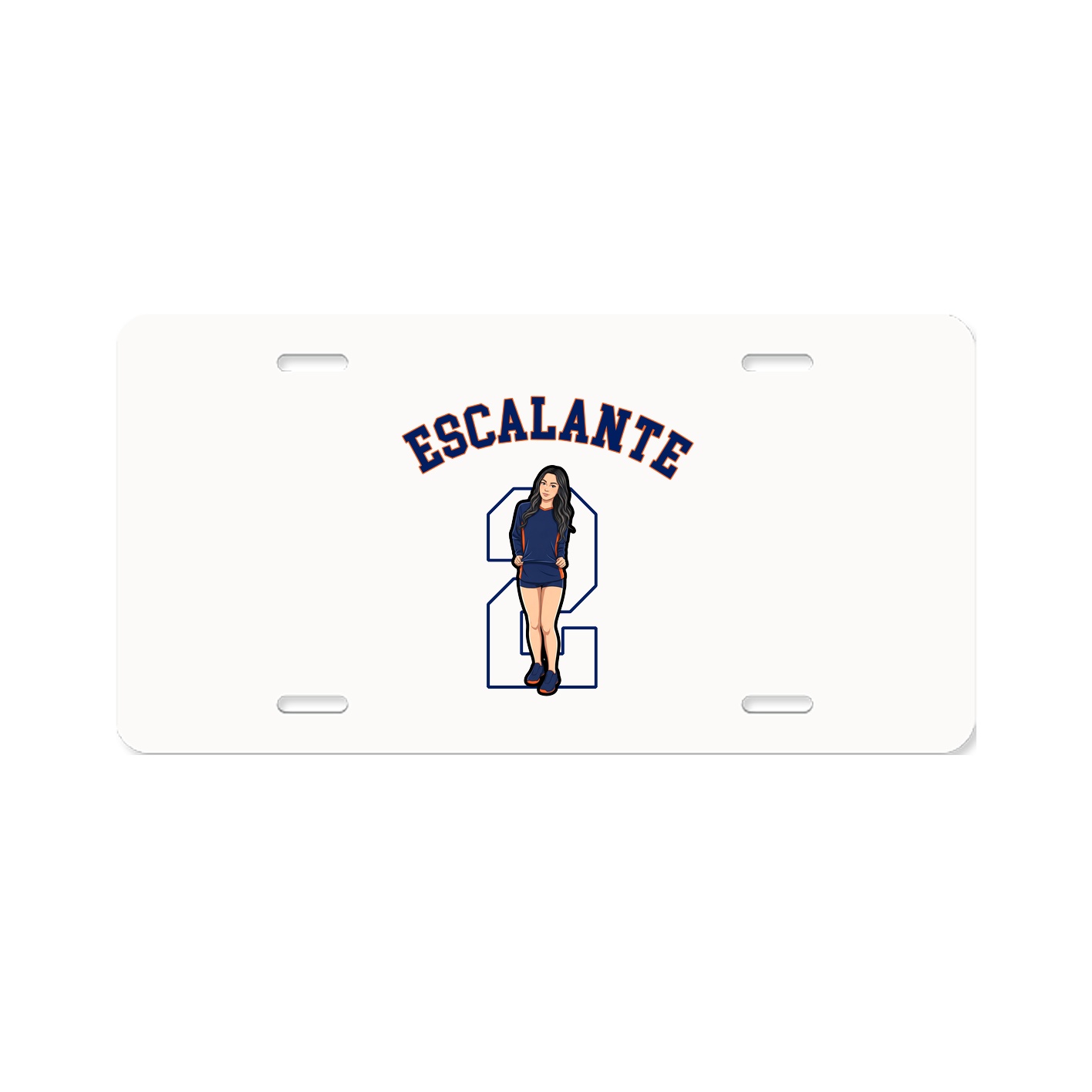 License Plate — Shirsey Arch in Classic