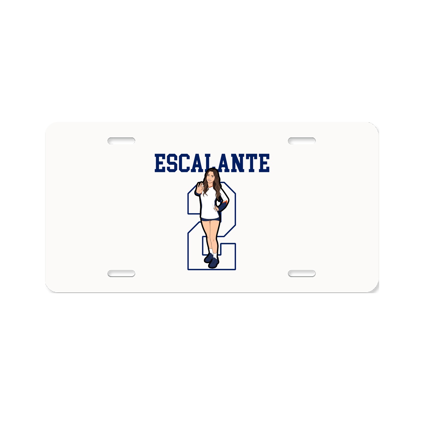 License Plate — Shirsey in Classic