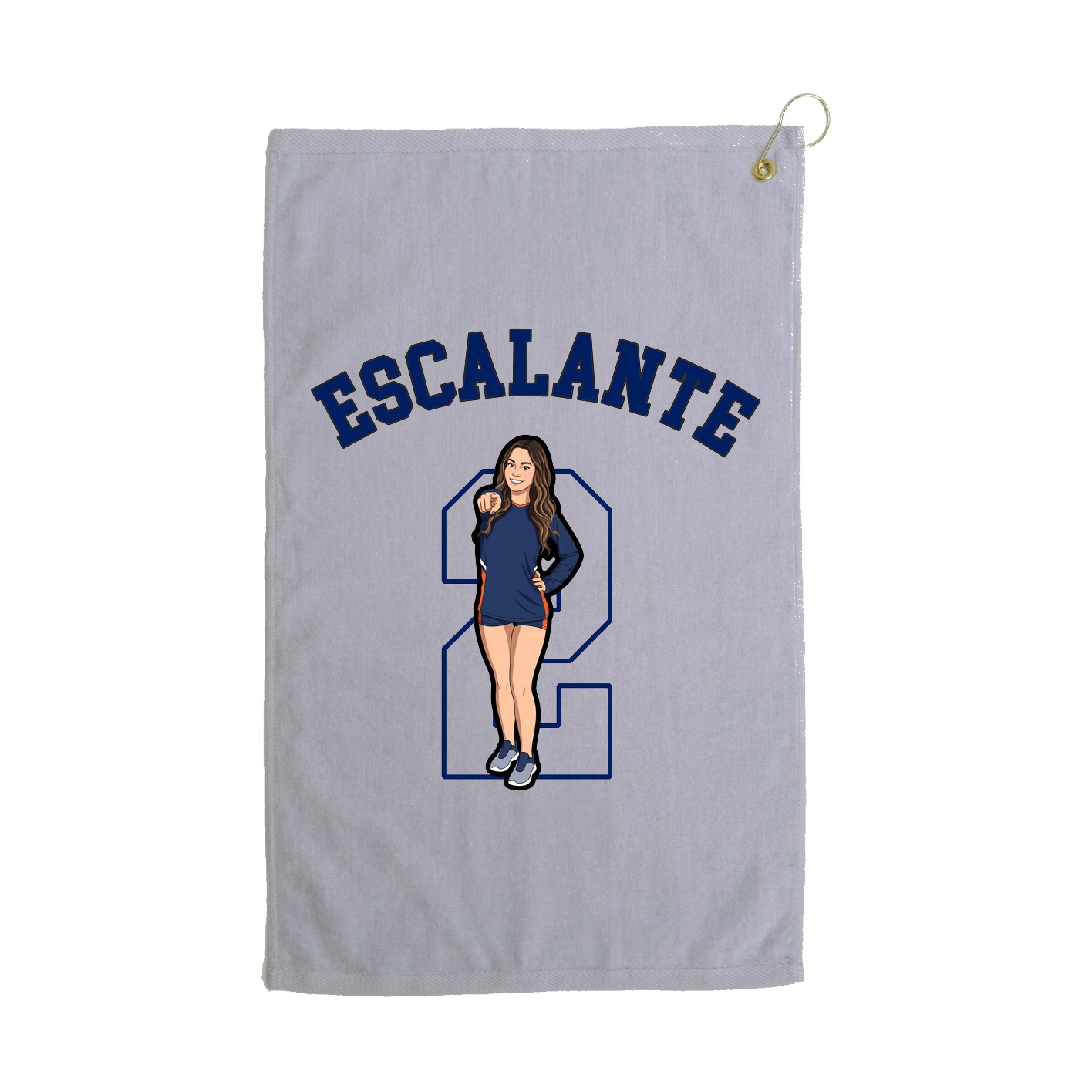 Golf Towel — Shirsey Arch in Grey
