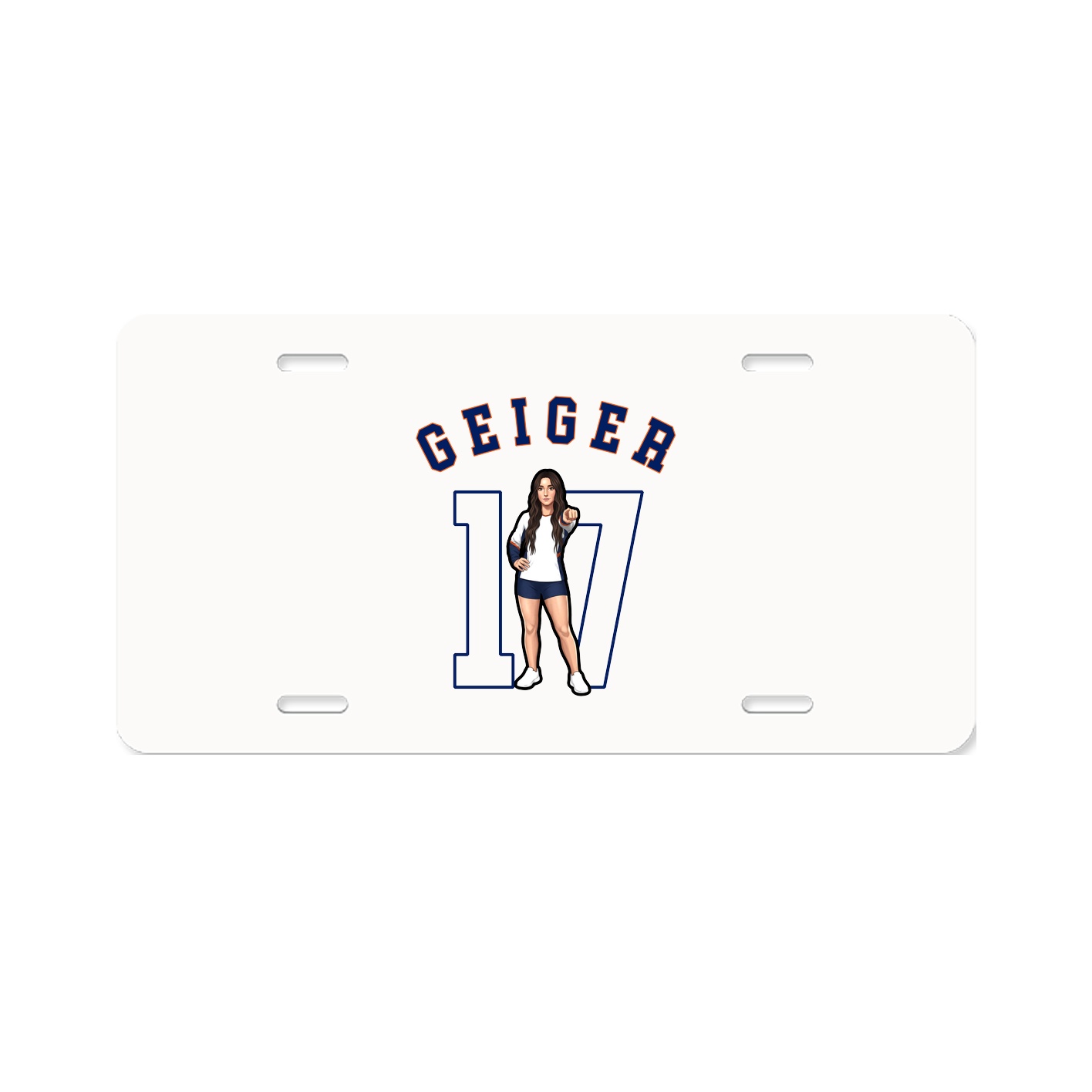 License Plate — Shirsey Arch in Classic