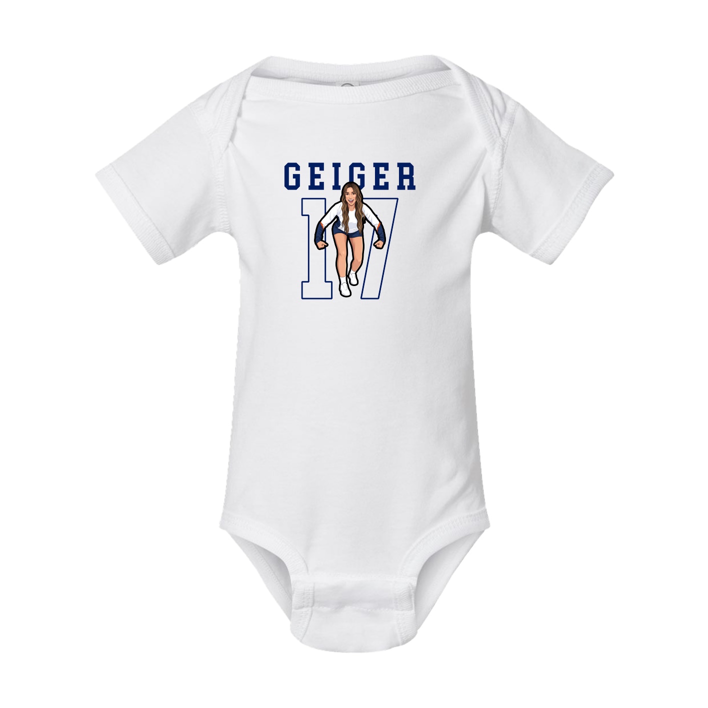 Baby Onesie — Shirsey in White