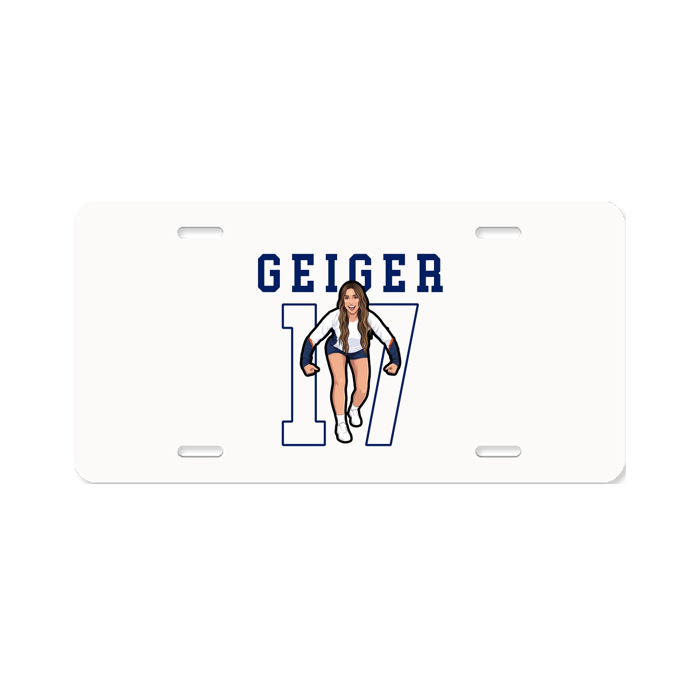 License Plate — Shirsey in Classic