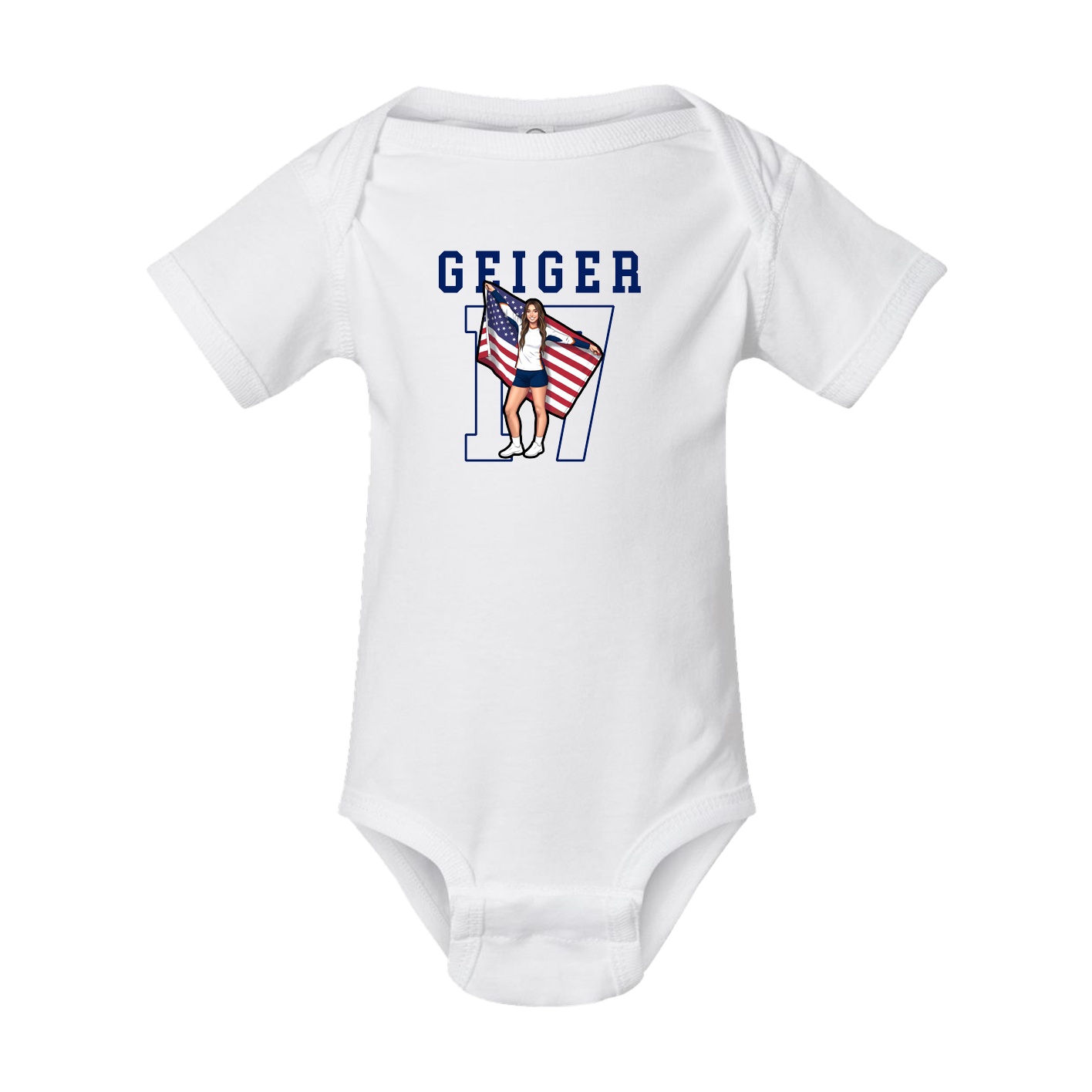 Baby Onesie — Shirsey in White