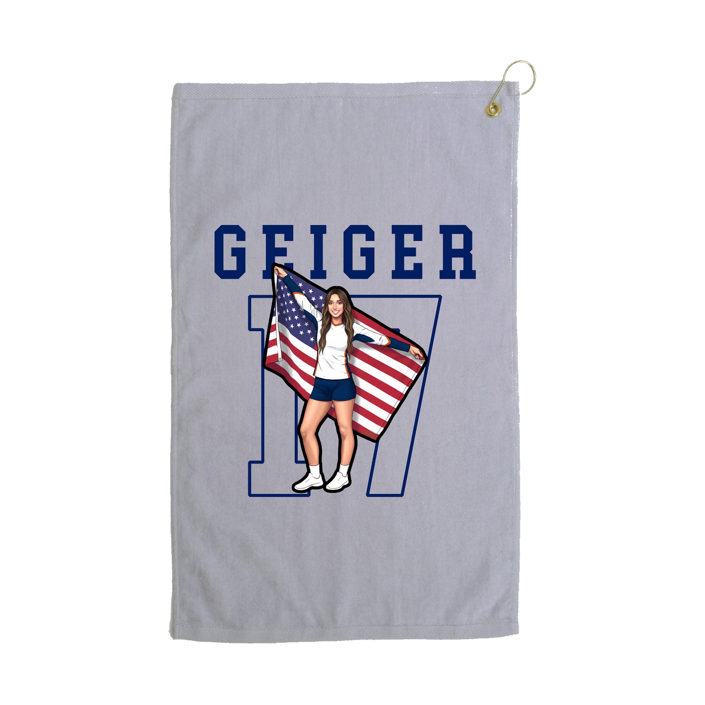 Golf Towel — Shirsey in Grey