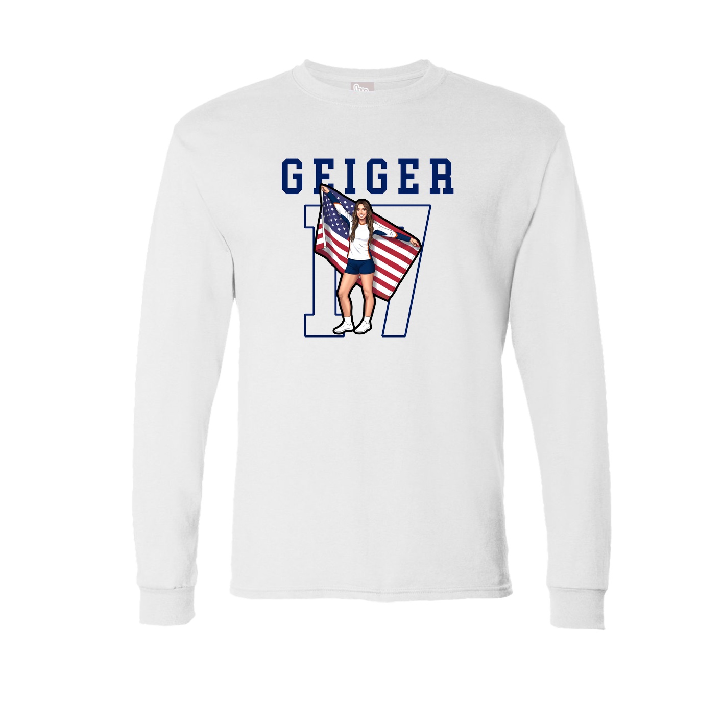 Long Sleeve Tee — Shirsey in White